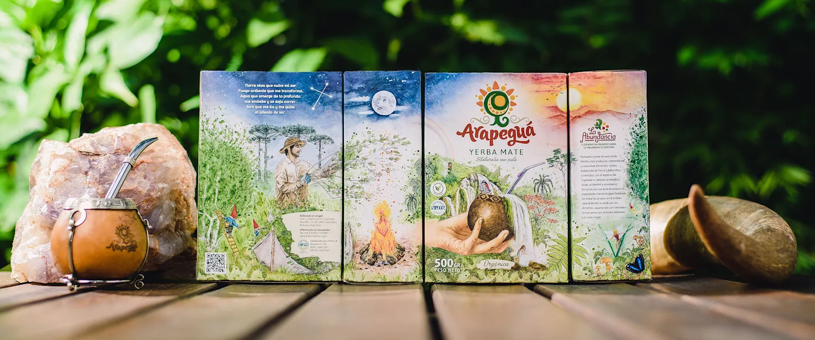 Yerba Mate Arapegua molida (biodinamica) 1/2kg