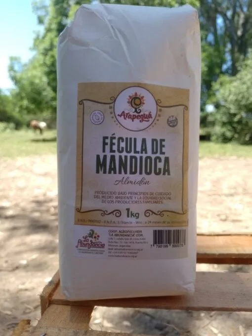 Fecula de Mandioca biodinamica Arapegua 1kg