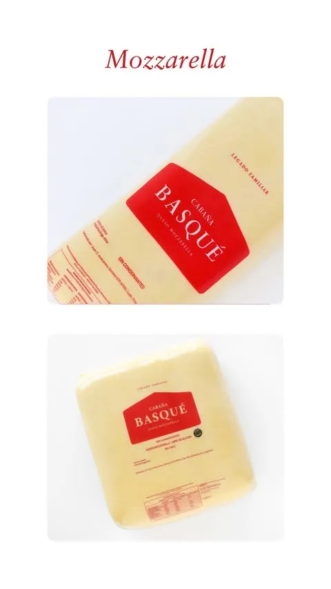 MOZARELLA LA BASQUE SIN CONSERVANTES 500G